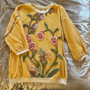 Vintage terry pullover sweater